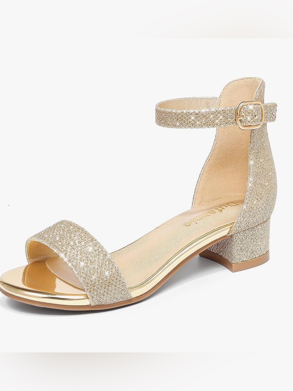 Dufannie Girls Gold Metalic, Dress Sandal
Sz 3
Excellent Condition